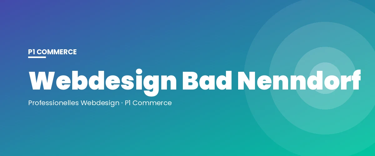 Webdesign Bad Nenndorf – P1 Commerce Webagentur