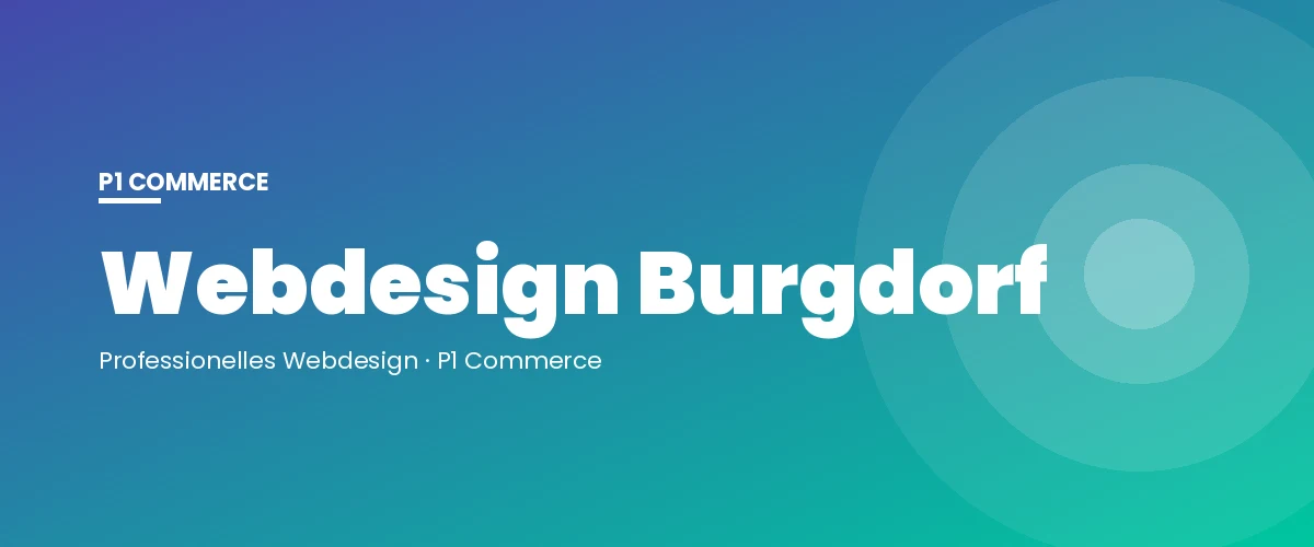 Webdesign Burgdorf – P1 Commerce Webagentur