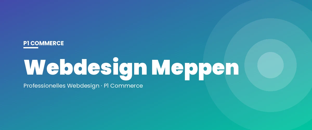 Webdesign Meppen – P1 Commerce Webagentur