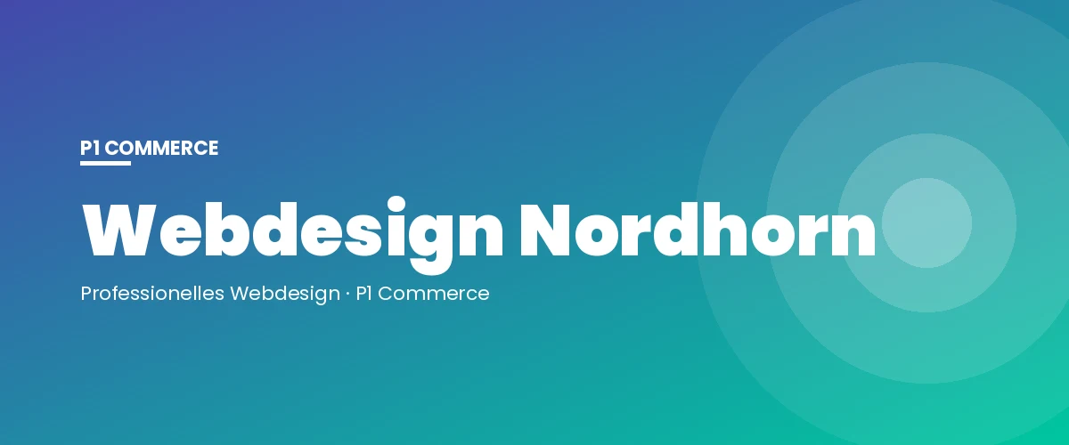 Webdesign Nordhorn – P1 Commerce Webagentur