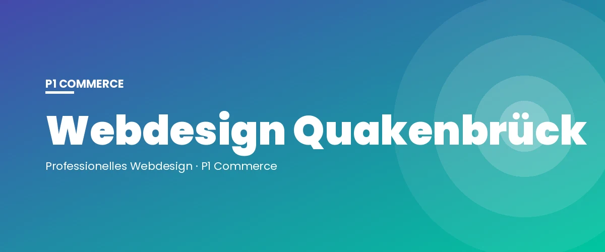 Webdesign Quakenbrück – P1 Commerce Webagentur