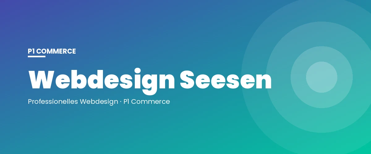 Webdesign Seesen – P1 Commerce Webagentur